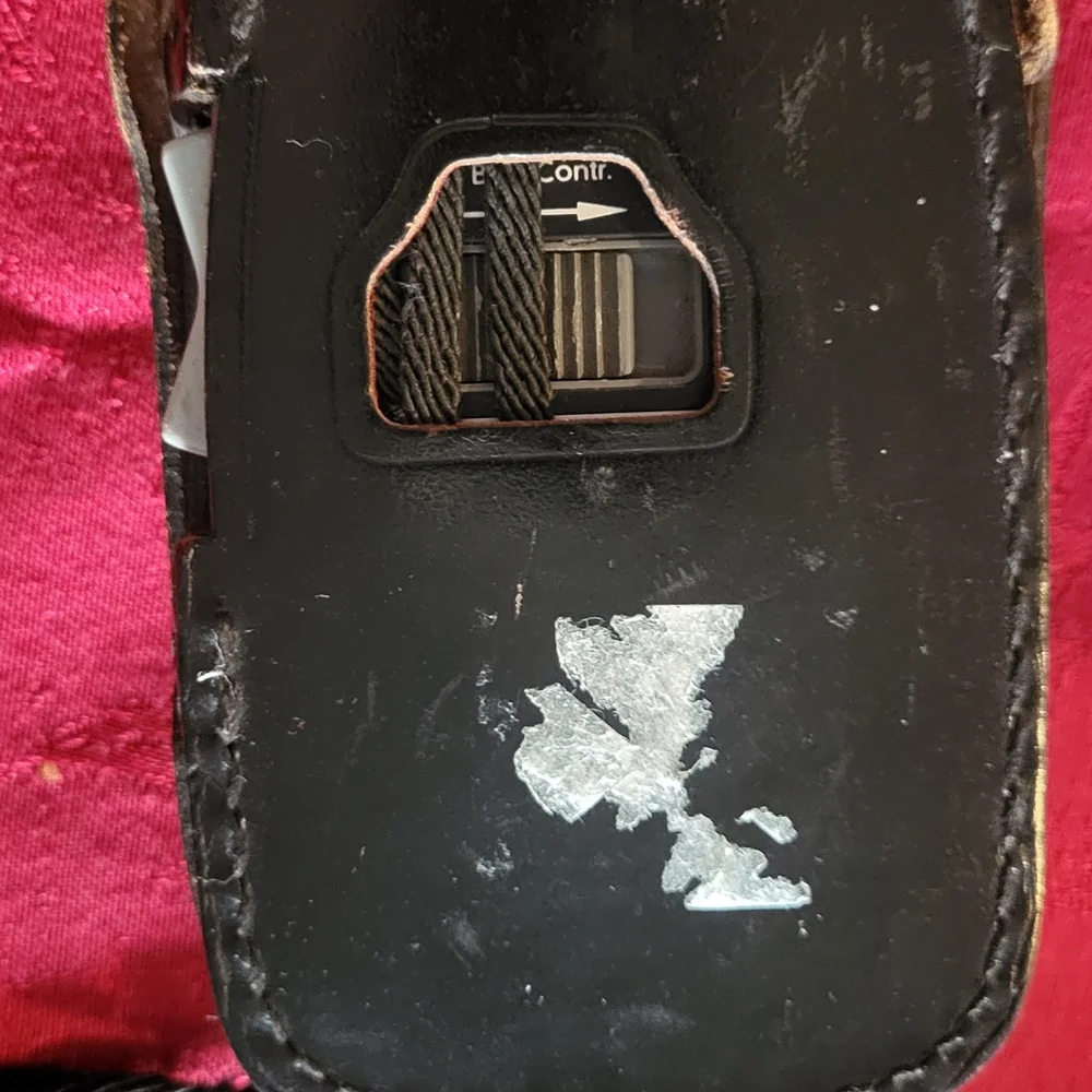 Black Leather Men Bag